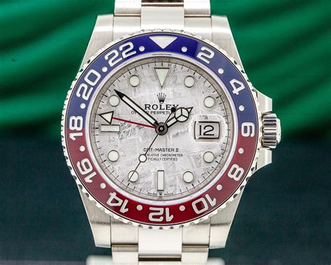 rolex gmt master ii 18k white gold price